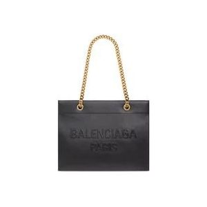 Balenciaga Duty Free Medium shopper tas , Black , Dames , Maat: ONE Size