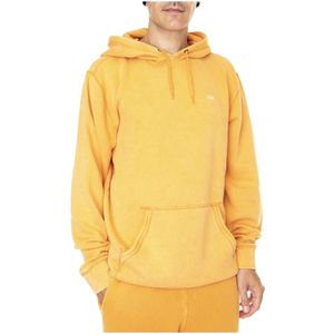 Vans, Heren, Sweatshirts & Hoodies, Oranje, Maat: L Katoen,