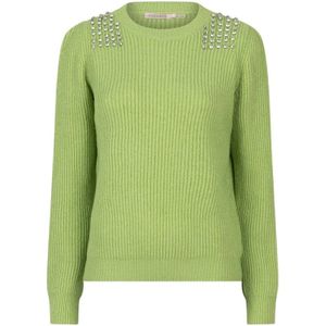 Esqualo, Dames, Truien, Groen, Maat: L