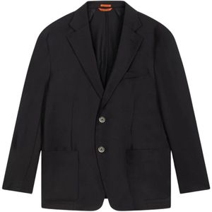 Barena Venezia, Heren, Jassen, Blauw, Maat: S Wol,