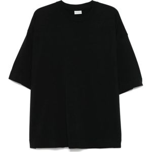 Dries Van Noten, Heren, Tops, Zwart, Maat: M Katoen,