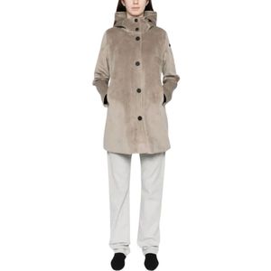 Rrd, Dames, Mantels, Bruin, Maat: M Velours,