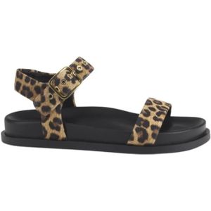 Agl, Dames, Schoenen, Blauw, Maat: 38 EU Leer,