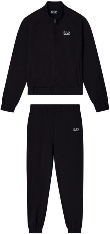 EA7voor vrouwen. 7W000118_AF13135 Trainingspak Elegant groen (3XL), Casual, Sportief, Katoen, Meerdere sporten, Lange mouwen