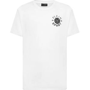 T-shirt - Katoen - Rubberized Tiger Patch - Zwart