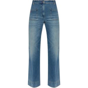 Victoria Beckham, Dames, Jeans, Blauw, Maat: W25 Denim,