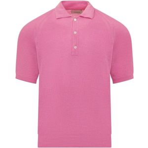 Laneus, Heren, Tops, Roze, Maat: L