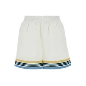 Casablanca Casual Shorts , White , Dames , Maat: 2XS