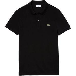 Lacoste, Heren, Tops, Zwart, Maat: 2XL Piqué,