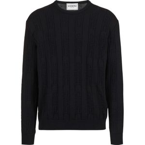 Iceberg, Heren, Truien, Zwart, Maat: M Wol,