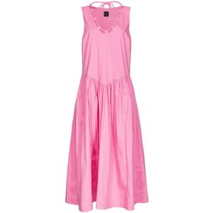 Pinko, Dames, Jurken, Roze, Maat: XS Katoen,