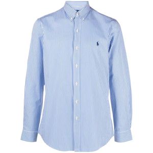 Polo Ralph Lauren, Heren, Overhemden, Blauw, Maat: XL