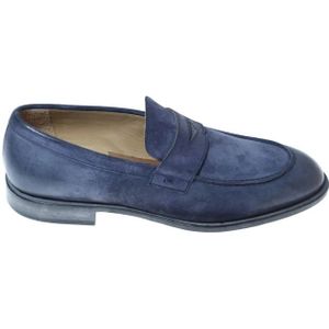 Moma, Heren, Schoenen, Blauw, Maat: 39 EU Leer,