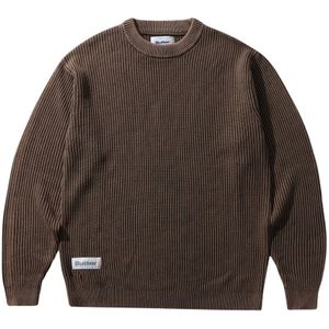 Butter Goods, Heren, Truien, Bruin, Maat: M