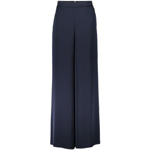 Vera Mont - Moderne Pasvorm Broek - Blauw - Dames - Met Zakken