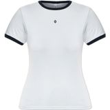 Samsøe Samsøe - T-shirt Sabond - Grijs - Dames - Katoen