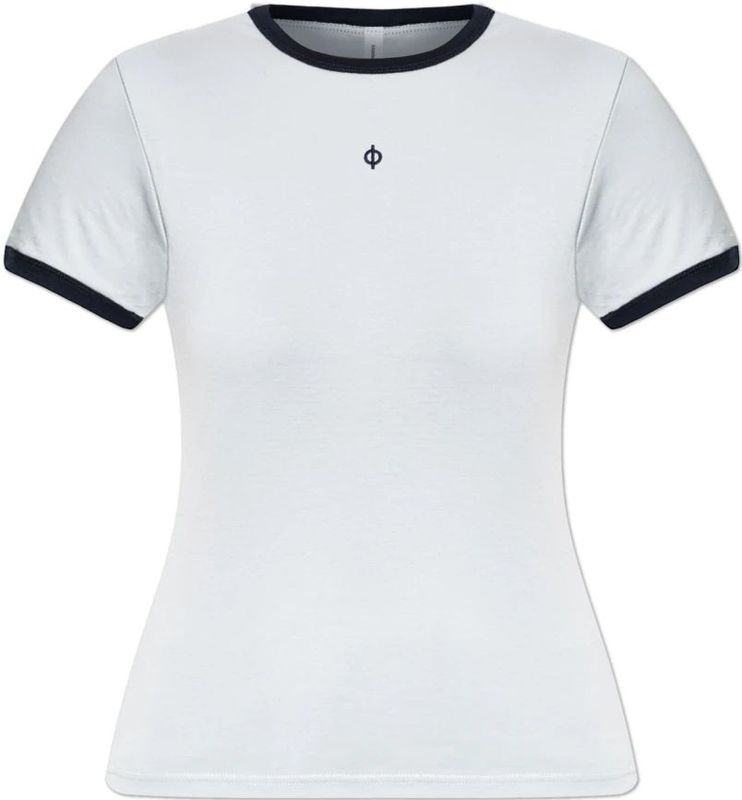 Samsøe Samsøe - T-shirt Sabond - Grijs - Dames - Katoen