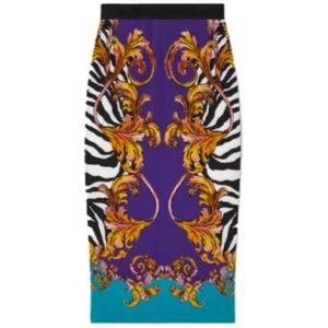Versace Jeans Couture, Dames, Rokken, Veelkleurig, Maat: S