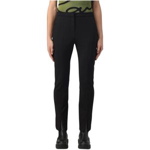 Karl Lagerfeld, Dames, Broeken, Zwart, Maat: XS Viscose,