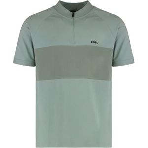 Hugo, Heren, Tops, Groen, Maat: M Katoen,