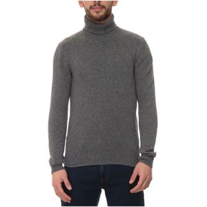 Gran Sasso, Heren, Truien, Grijs, Maat: 3XL Wol,