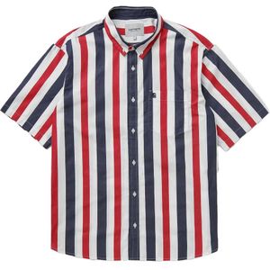 Carhartt Wip, Heren, Overhemden, Veelkleurig, Maat: S Synthetisch,