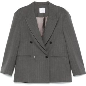 LE Sully Studio, Dames, Jassen, Grijs, Maat: 2XS Viscose,