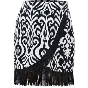 Kocca, Dames, Rokken, Zwart, Maat: S Linnen,