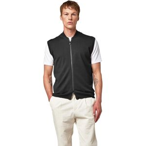 Alpha Studio, Heren, Jassen, Zwart, Maat: M Wol,