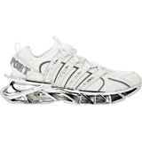 Plein Sport, unisex, Schoenen, Wit, Maat: 35 EU Leer,