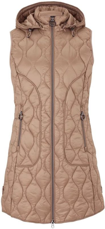 Betty Barclay - Bodywarmer - Bruin - Gewatteerd Ontwerp