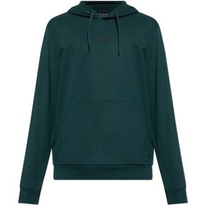 Emporio Armani Ea7, Heren, Sweatshirts & Hoodies, Groen, Maat: S Katoen,