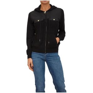 Liu Jo, Dames, Truien, Zwart, Maat: XS Viscose,