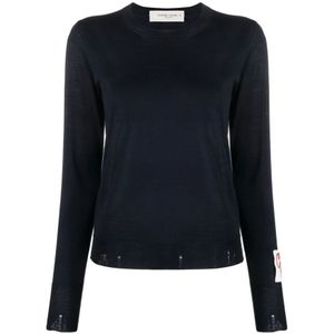 Golden Goose, Dames, Truien, Blauw, Maat: XS