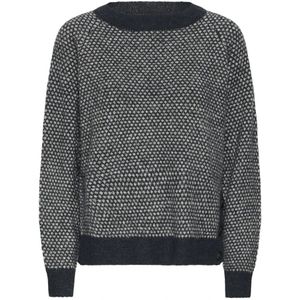 Ichi, Dames, Truien, Blauw, Maat: L