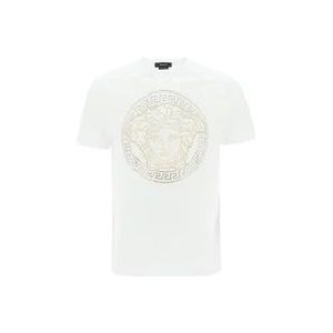 Versace T-Hemden , White , Heren , Maat: XL