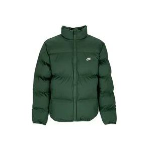 Nike Club Puffer Jacket Fir/White , Green , Heren , Maat: XL