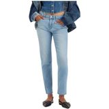 Jeans - Light Washed - Capri Broeken - Gevoerde Zoom/Rand - 5-Pocket-Style