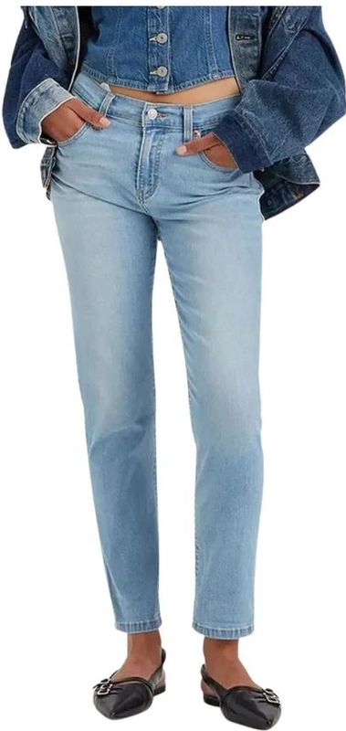Jeans - Light Washed - Capri Broeken - Gevoerde Zoom/Rand - 5-Pocket-Style