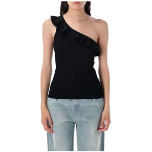 Zimmermann, Dames, Tops, Zwart, Maat: S Viscose,