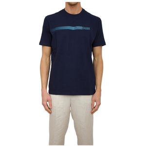 Paul & Shark, Heren, Tops, Blauw, Maat: XL Katoen,