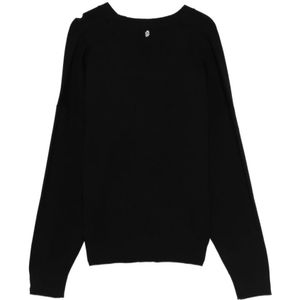 Liu Jo, Dames, Truien, Zwart, Maat: XS