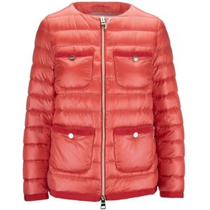Herno, Dames, Jassen, Rood, Maat: S Katoen,