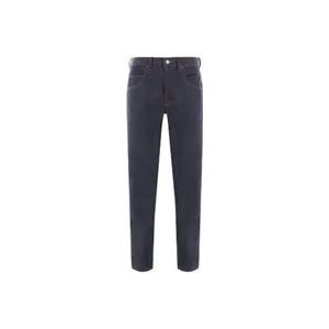 Gucci Donkerblauwe Tapered Denim Jeans , Blue , Heren , Maat: W30