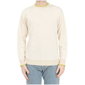 Moschino, Heren, Truien, Beige, Maat: XL Viscose,