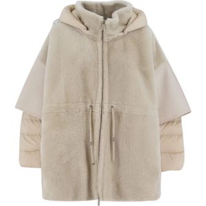 Moorer, Dames, Jassen, Beige, Maat: XS