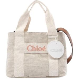 Chloé Pre-owned, Dames, Pre-owned, Beige, Maat: ONE Size