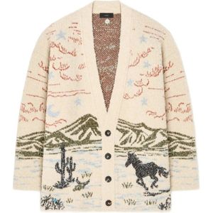 Alanui, Heren, Truien, Beige, Maat: M Katoen,