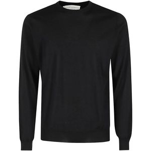 Filippo De Laurentiis, Heren, Truien, Zwart, Maat: M Wol,