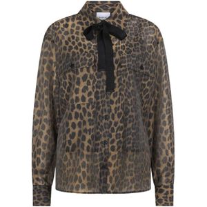 Dante 6, Dames, Blouses & Shirts, Bruin, Maat: XS Denim,